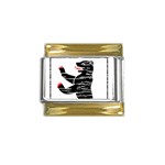 Coat Of Arms Of Berlin Gold Trim Italian Charm (9mm)