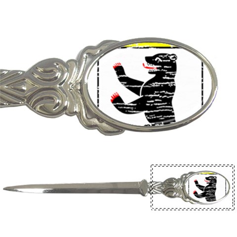Coat Of Arms Of Berlin Letter Opener from ArtsNow.com Front