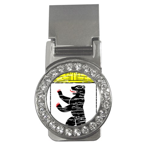 Coat Of Arms Of Berlin Money Clip (CZ) from ArtsNow.com Front