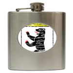 Coat Of Arms Of Berlin Hip Flask (6 oz)