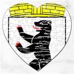 Coat Of Arms Of Berlin Jigsaw Puzzle (Heart)