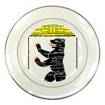Coat Of Arms Of Berlin Porcelain Plate