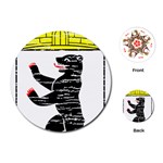 Coat Of Arms Of Berlin Playing Cards Single Design (Round)