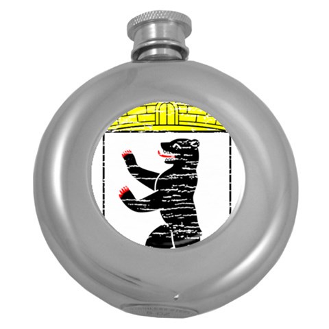 Coat Of Arms Of Berlin Hip Flask (5 oz) from ArtsNow.com Front
