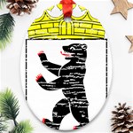 Coat Of Arms Of Berlin Oval Ornament (Two Sides)