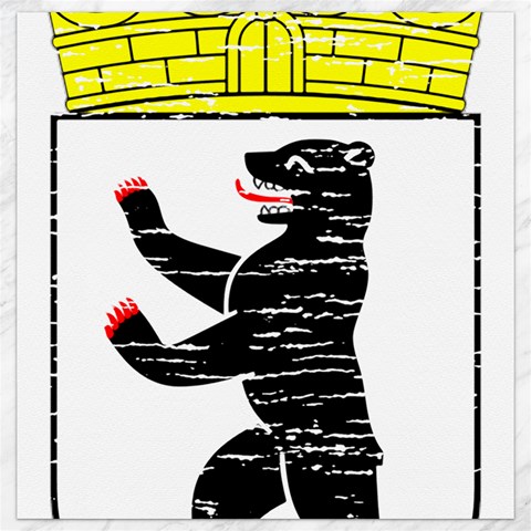 Coat Of Arms Of Berlin Canvas 16  x 16  from ArtsNow.com 15.2 x15.41  Canvas - 1