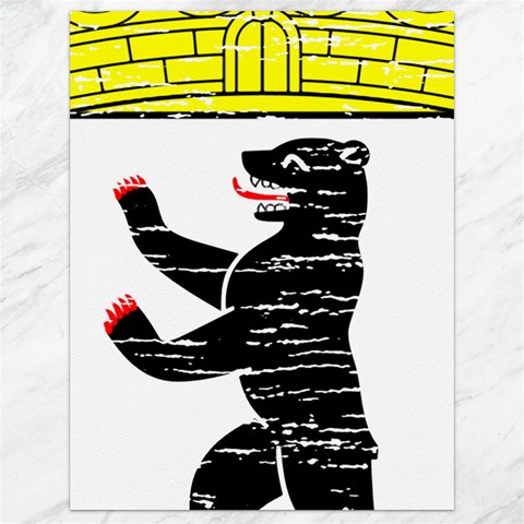 Coat Of Arms Of Berlin Canvas 18  x 24  from ArtsNow.com 17.8 x23.08  Canvas - 1