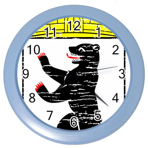 Coat Of Arms Of Berlin Color Wall Clock from ArtsNow.com Front