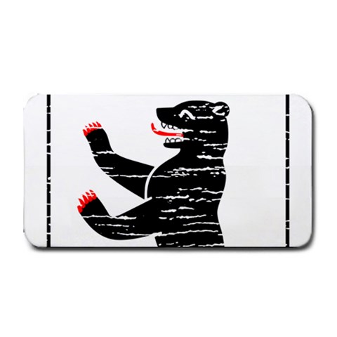 Coat Of Arms Of Berlin Medium Bar Mat from ArtsNow.com 16 x8.5  Bar Mat