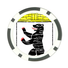 Coat Of Arms Of Berlin Poker Chip Card Guard from ArtsNow.com Back