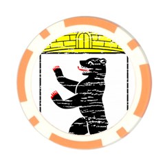 Coat Of Arms Of Berlin Poker Chip Card Guard from ArtsNow.com Back