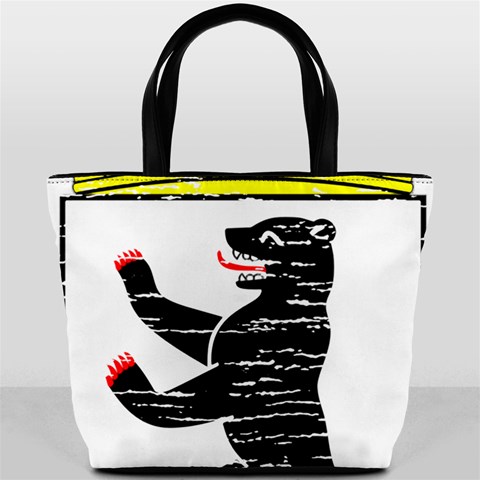 Coat Of Arms Of Berlin Bucket Bag from ArtsNow.com Front