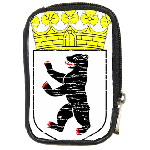 Coat Of Arms Of Berlin Compact Camera Leather Case from ArtsNow.com Front