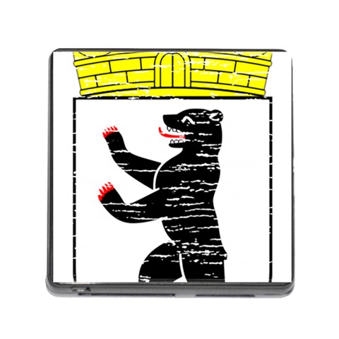 Coat Of Arms Of Berlin Memory Card Reader (Square 5 Slot) from ArtsNow.com Front