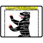Coat Of Arms Of Berlin Fleece Blanket (Large)