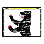 Coat Of Arms Of Berlin Fleece Blanket (Small)