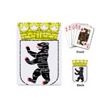 Coat Of Arms Of Berlin Playing Cards Single Design (Mini)