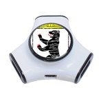 Coat Of Arms Of Berlin 3-Port USB Hub