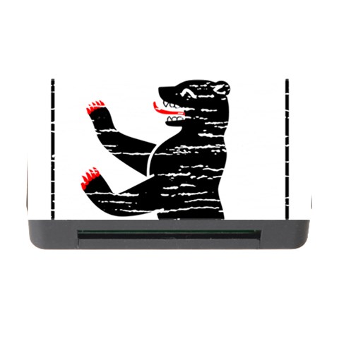 Coat Of Arms Of Berlin Memory Card Reader with CF from ArtsNow.com Front