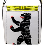 Coat Of Arms Of Berlin Flap Closure Messenger Bag (S)