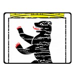 Coat Of Arms Of Berlin Double Sided Fleece Blanket (Small)