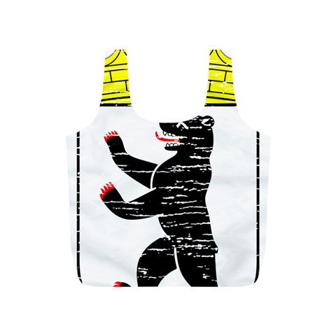 Coat Of Arms Of Berlin Full Print Recycle Bag (S) from ArtsNow.com Front