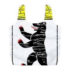 Coat Of Arms Of Berlin Full Print Recycle Bag (L) from ArtsNow.com Front