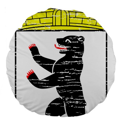 Coat Of Arms Of Berlin Large 18  Premium Flano Round Cushion  from ArtsNow.com Front