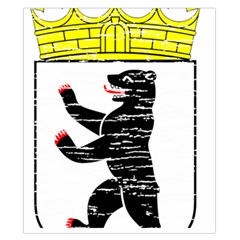 Coat Of Arms Of Berlin Duvet Cover Double Side (California King Size) from ArtsNow.com Back