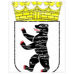 Coat Of Arms Of Berlin Drawstring Pouch (XL) from ArtsNow.com Back