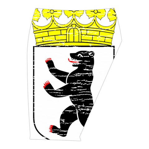 Coat Of Arms Of Berlin Midi Wrap Pencil Skirt from ArtsNow.com  Front Right 