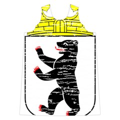 Coat Of Arms Of Berlin Shoulder Cutout Velvet One Piece from ArtsNow.com Front