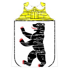 Coat Of Arms Of Berlin Shoulder Cutout Velvet One Piece from ArtsNow.com Back