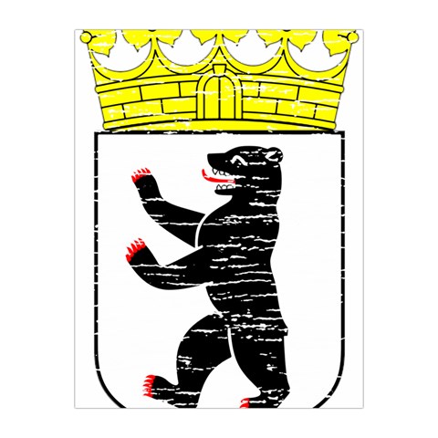 Coat Of Arms Of Berlin Medium Tapestry from ArtsNow.com Front