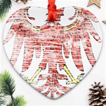 Brandenburg Coat Of Arms Ornament (Heart)