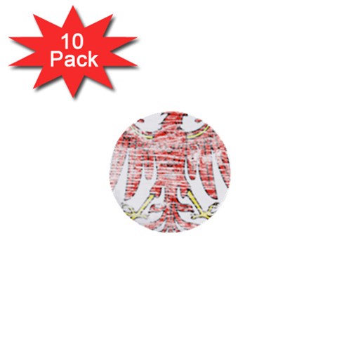 Brandenburg Coat Of Arms 1  Mini Button (10 pack)  from ArtsNow.com Front