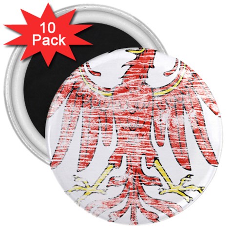 Brandenburg Coat Of Arms 3  Magnet (10 pack) from ArtsNow.com Front
