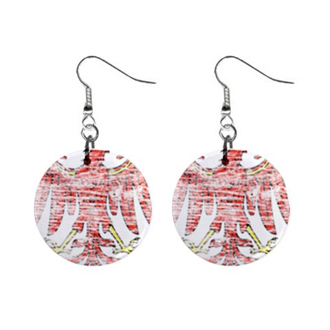 Brandenburg Coat Of Arms 1  Button Earrings from ArtsNow.com Front