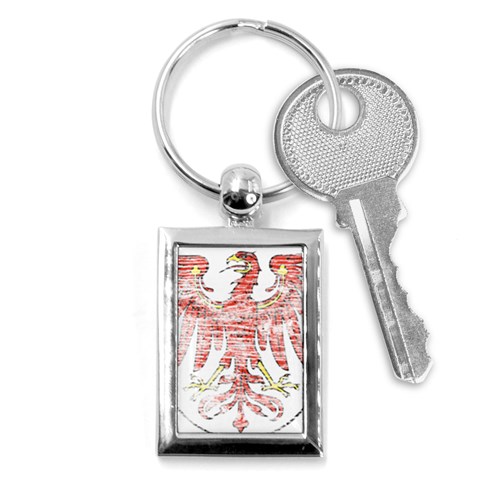 Brandenburg Coat Of Arms Key Chain (Rectangle) from ArtsNow.com Front
