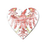 Brandenburg Coat Of Arms Magnet (Heart)