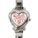 Brandenburg Coat Of Arms Heart Italian Charm Watch
