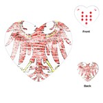 Brandenburg Coat Of Arms Playing Cards Single Design (Heart)