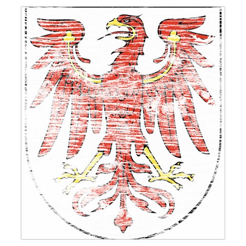 Brandenburg Coat Of Arms Drawstring Pouch (Small) from ArtsNow.com Front