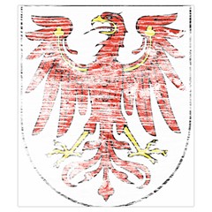 Brandenburg Coat Of Arms Drawstring Pouch (Small) from ArtsNow.com Back