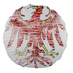 Brandenburg Coat Of Arms Large 18  Premium Flano Round Cushion 