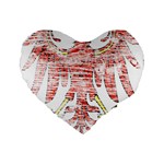 Brandenburg Coat Of Arms Standard 16  Premium Flano Heart Shape Cushion 
