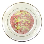 England Coa Porcelain Plate