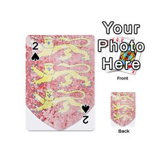 England Coa Playing Cards 54 Designs (Mini) from ArtsNow.com Front - Spade2