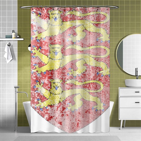 England Coa Shower Curtain 48  x 72  (Small) from ArtsNow.com Curtain(48  X 72 ) - 42.18 x64.8  Curtain(48  X 72 )