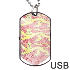 England Coa Dog Tag USB Flash (Two Sides) from ArtsNow.com Back